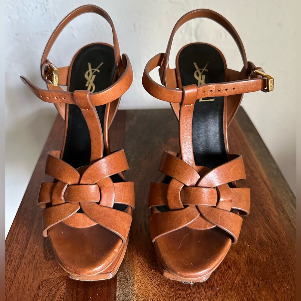 YSL TRIBUTE Sandals 100mm, perfect condition